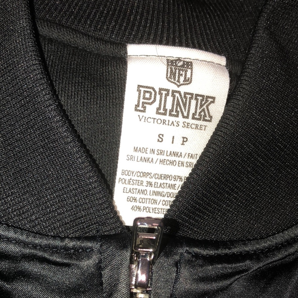 NWOT VS Pink NFL NY Giants Bomber Jacket - Picture 3 of 7